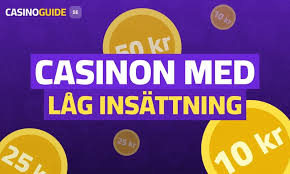 Låg Insättning Casino Njut av Spel utan Stora Risker